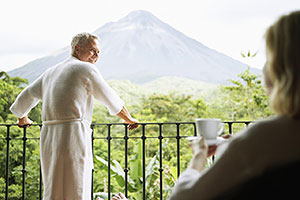 Arenal View of the Arenal Volcano, Costa Rica